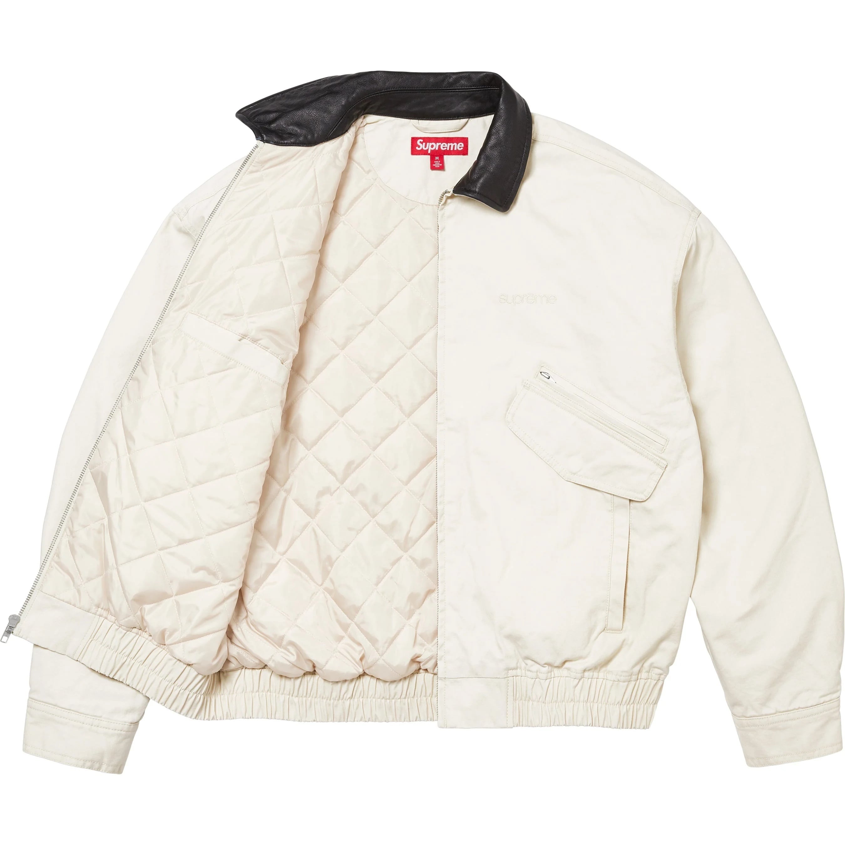 Leather Collar Utility Jacket view 11